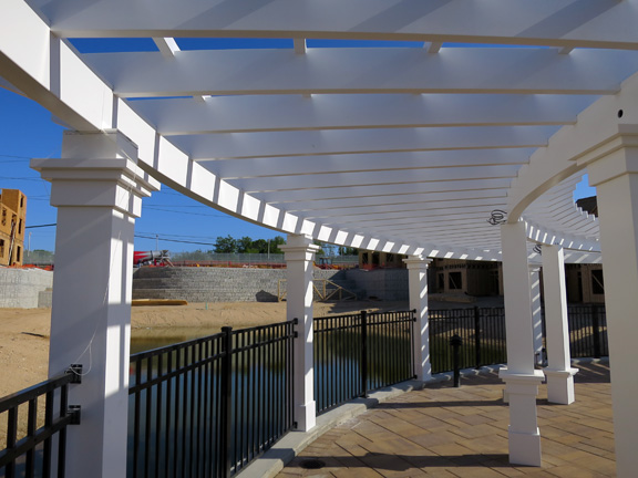 commercial pergola.