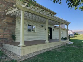 Attached Pergola