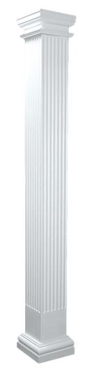 Square Fluted Column