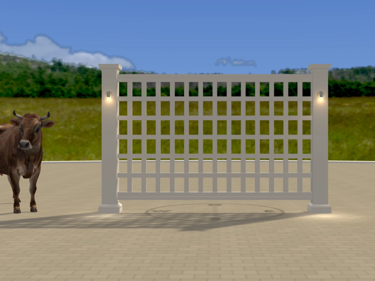 Lattice 3D Pergola Builder