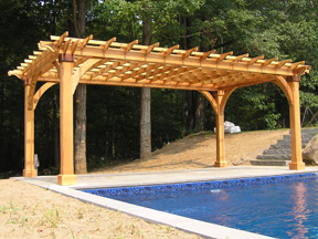 Cedar Pergola