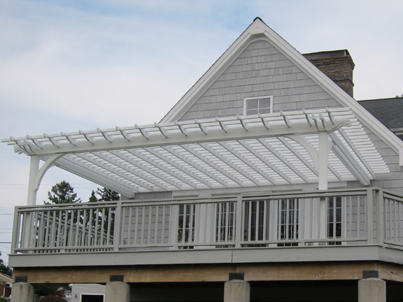 Ocean pergola